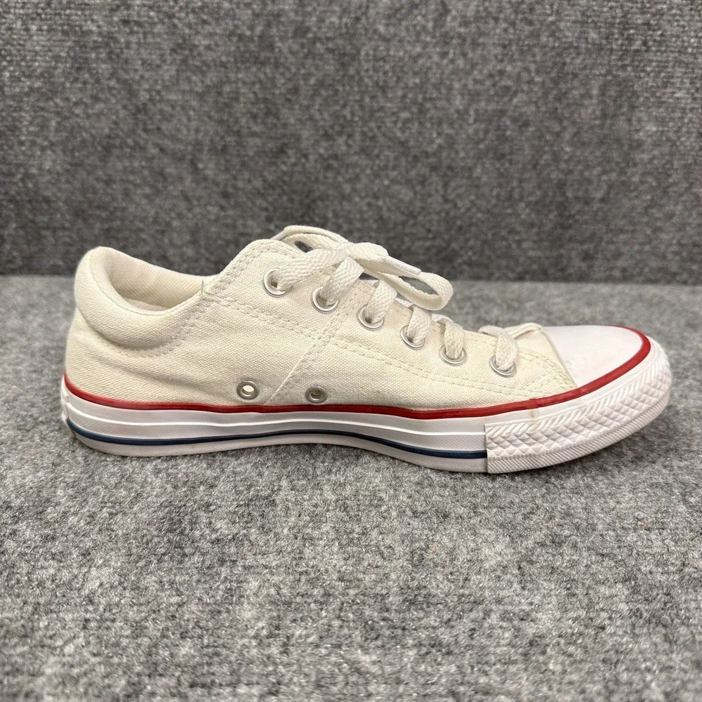 Converse Women Low Top Chuck Taylor All Star Madison Canvas Shoes White Size 8